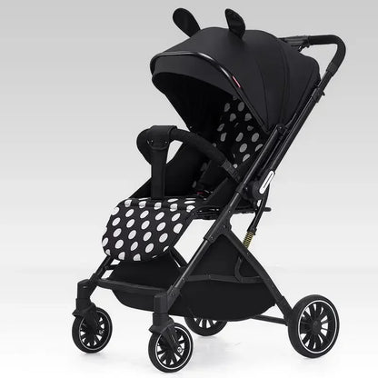 Two-way Lightweight High-view Baby Stroller