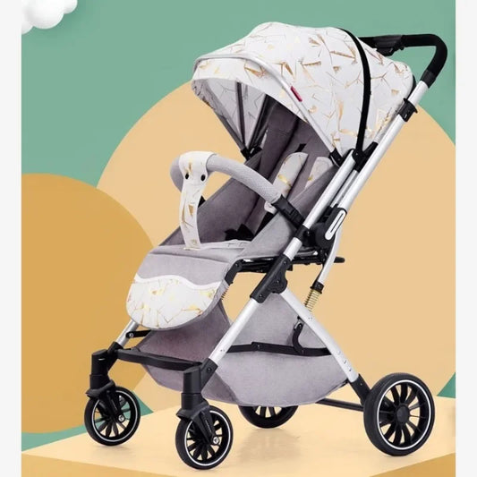 Two-way Lightweight High-view Baby Stroller