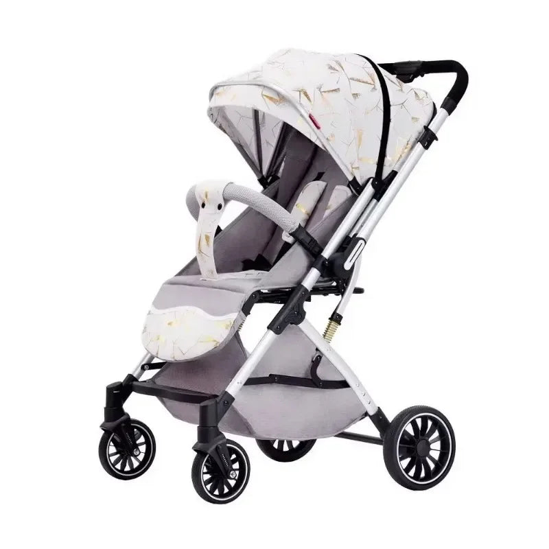 Two-way Lightweight High-view Baby Stroller