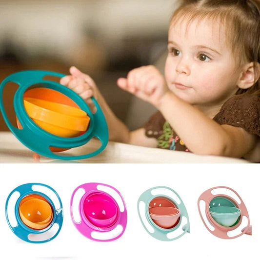 Universal Gyro Bowl Children Rotary Balance Novelty Gyro 360 Rotate Spill