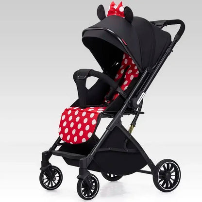 Two-way Lightweight High-view Baby Stroller